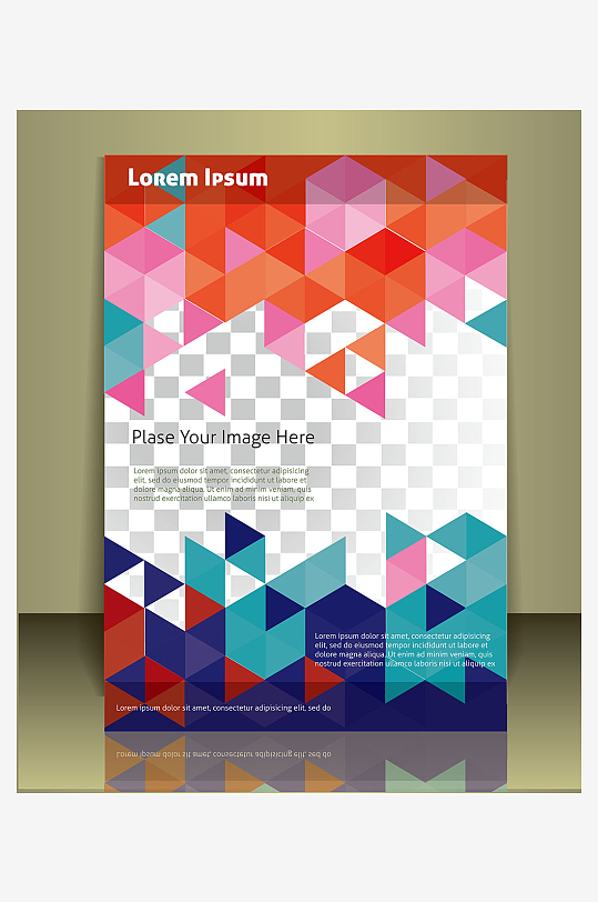 企业宣传广告传单折页-众图网