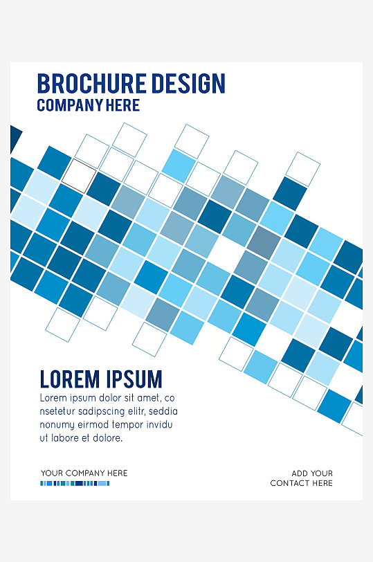 企业宣传广告传单折页素材-众图网