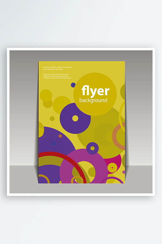 企业宣传广告传单折页-众图网