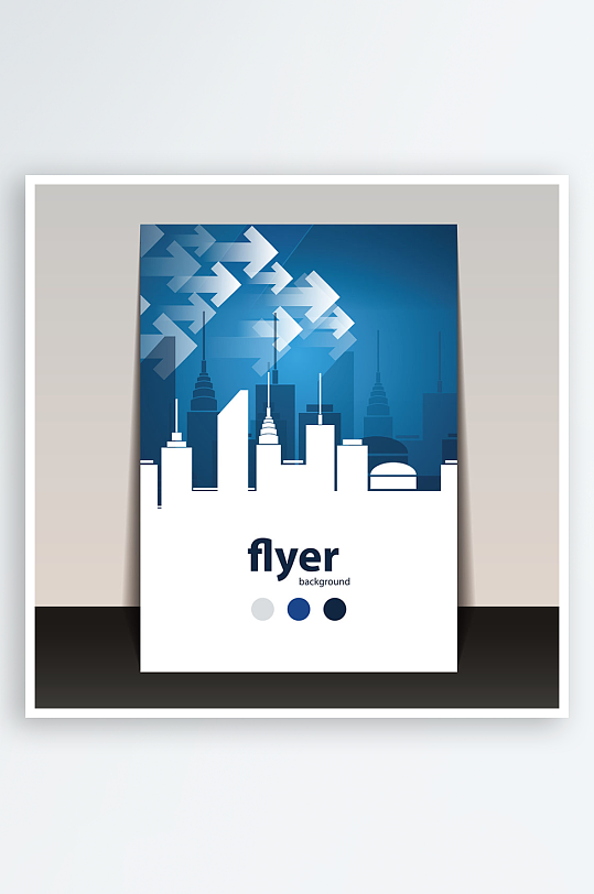 企业宣传广告传单折页-众图网