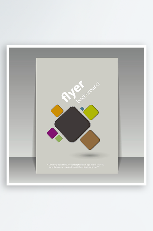 企业宣传广告传单折页-众图网