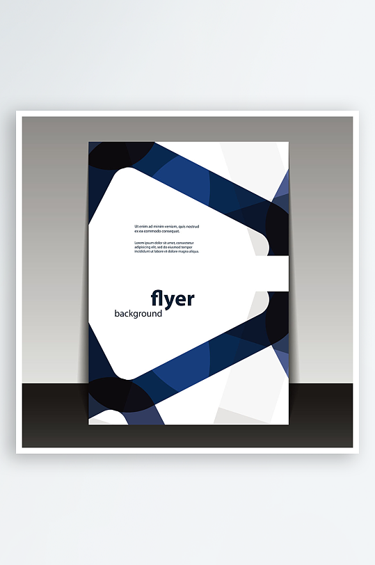 企业宣传广告传单折页-众图网