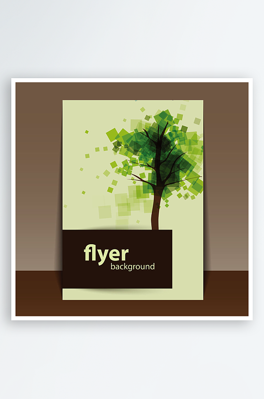 企业宣传广告传单折页素材-众图网