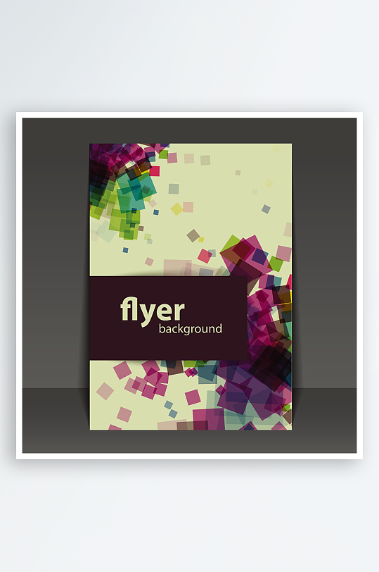 企业宣传广告传单折页素材-众图网