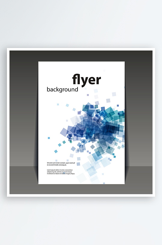 企业宣传广告传单折页素材-众图网