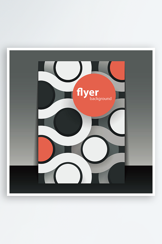 企业宣传广告传单折页素材-众图网