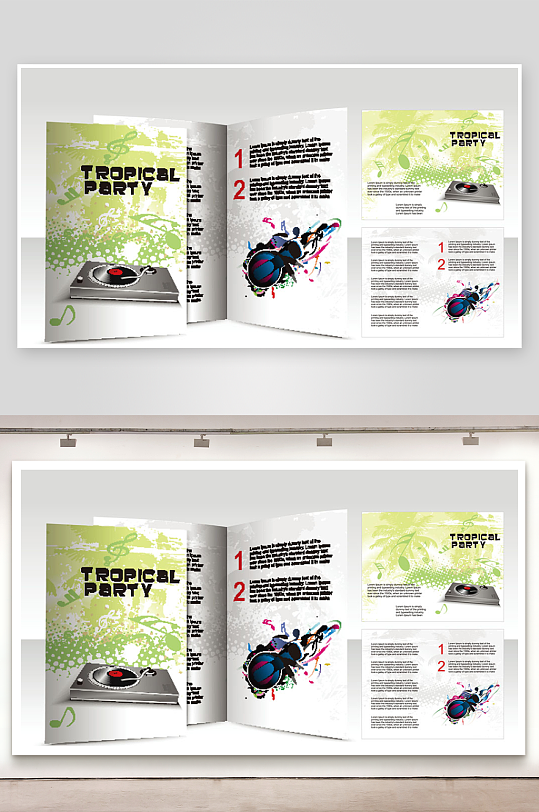公司宣传单折页广告手册-众图网