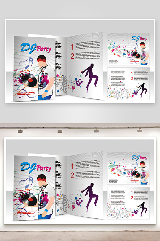 公司宣传单折页广告手册-众图网