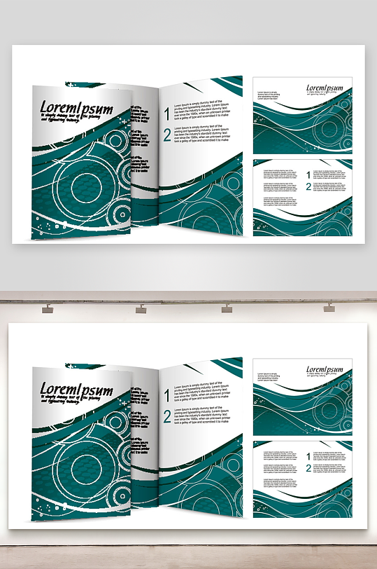 公司宣传单折页广告手册-众图网