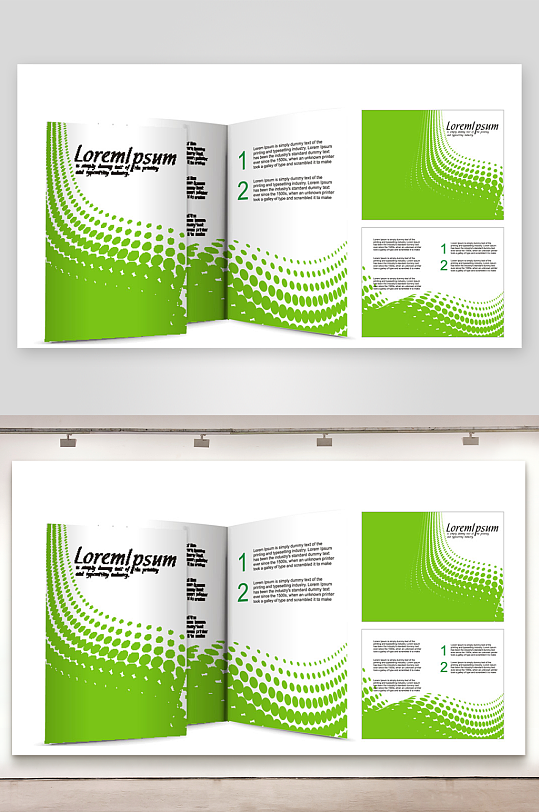公司宣传单折页广告手册-众图网
