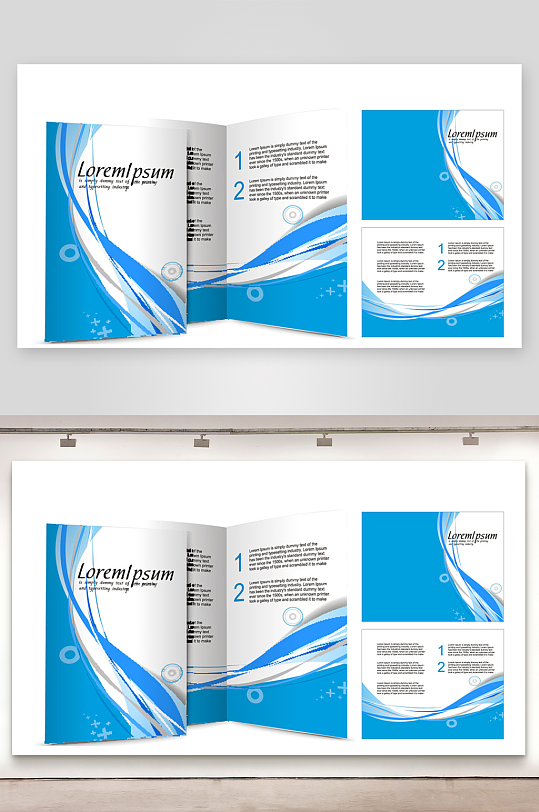 公司宣传单折页广告手册-众图网