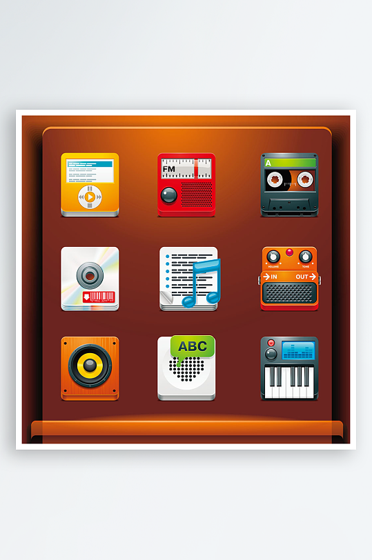 消防素材消防图标-众图网