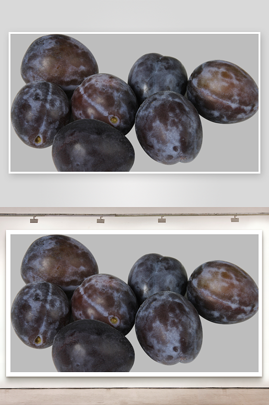 李子透明背景PNG设计素材-众图网