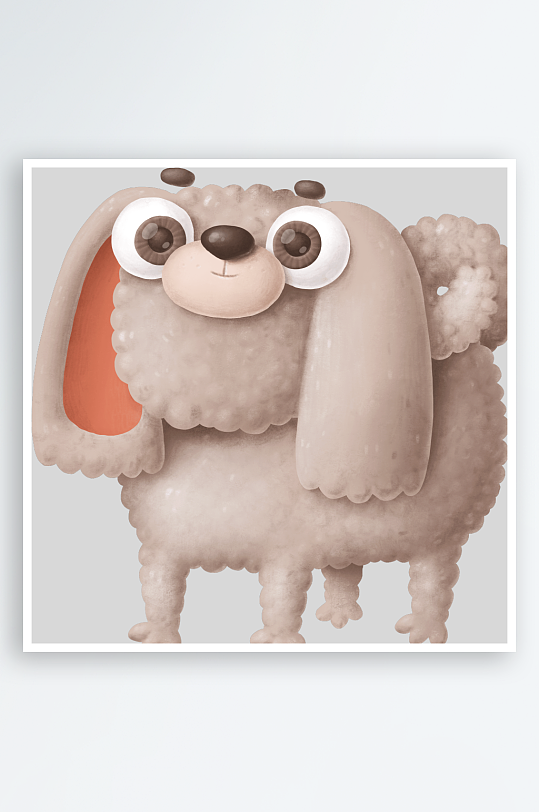 小狗PNG透明背景素材-众图网