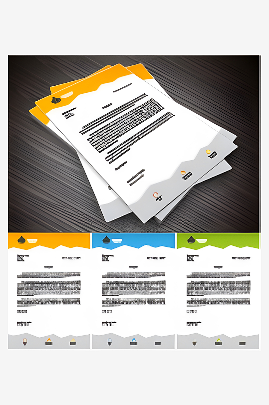传单宣传单页介绍页-众图网