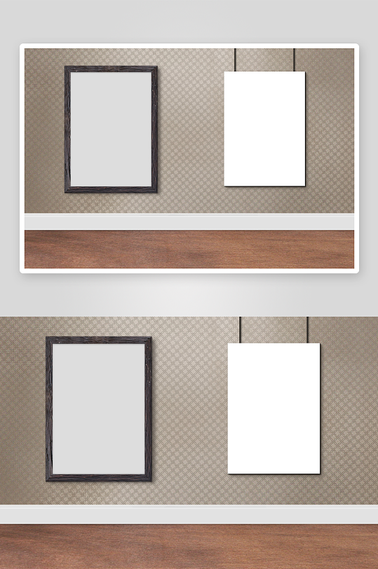 广告橱窗样机mockup分层素材-众图网