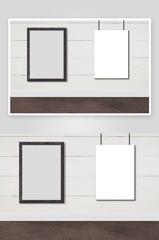 广告橱窗样机mockup分层素材-众图网