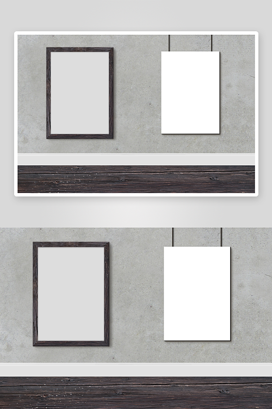 户外广告橱窗样机mockup分层素材-众图网