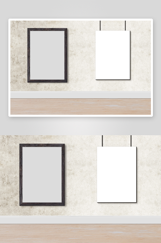 户外广告橱窗样机mockup分层素材-众图网