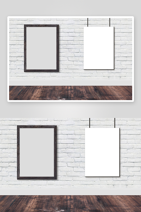 户外广告橱窗样机mockup分层素材-众图网