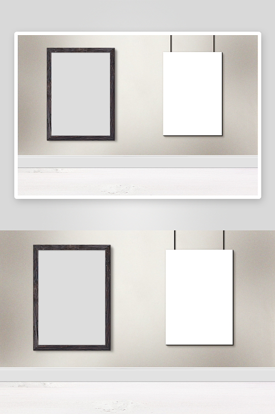 户外广告橱窗样机mockup分层素材-众图网