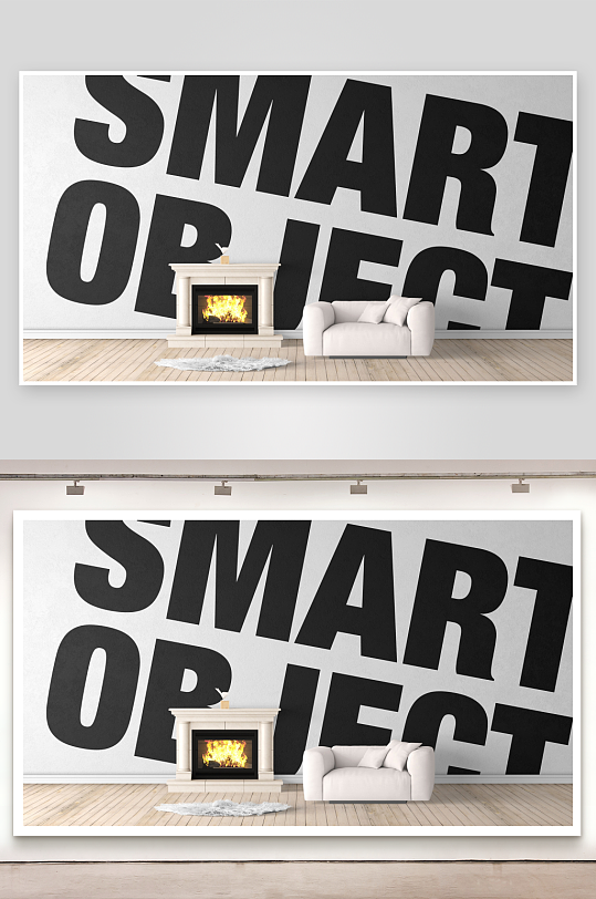 沙发家具样机mockup分层素材-众图网