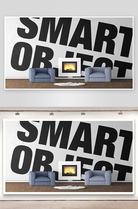 沙发家具样机mockup分层素材-众图网