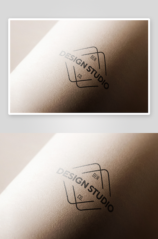 LOGO图标样机mockup分层素材-众图网