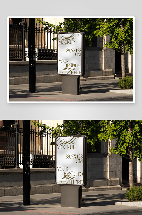 户外广告样机mockup分层素材-众图网