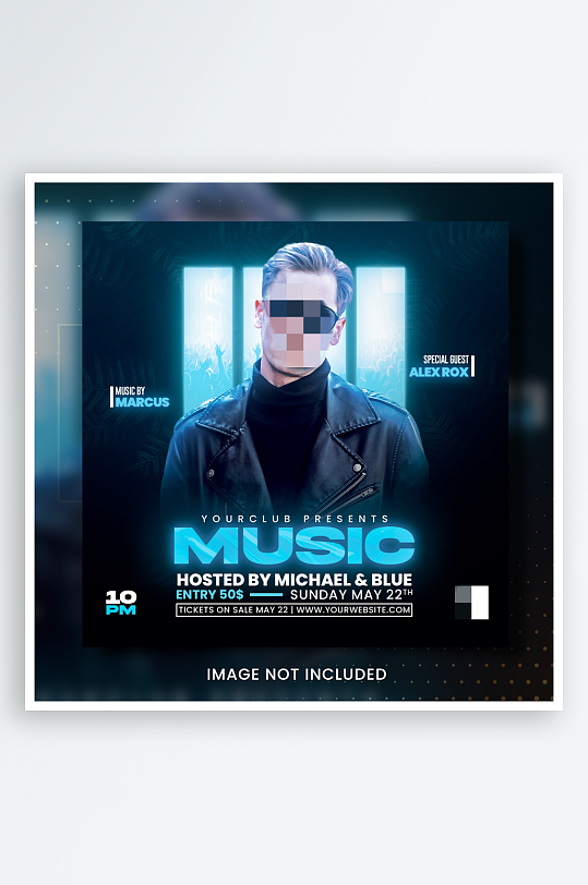 演出演唱会PSD分层设计素材-众图网