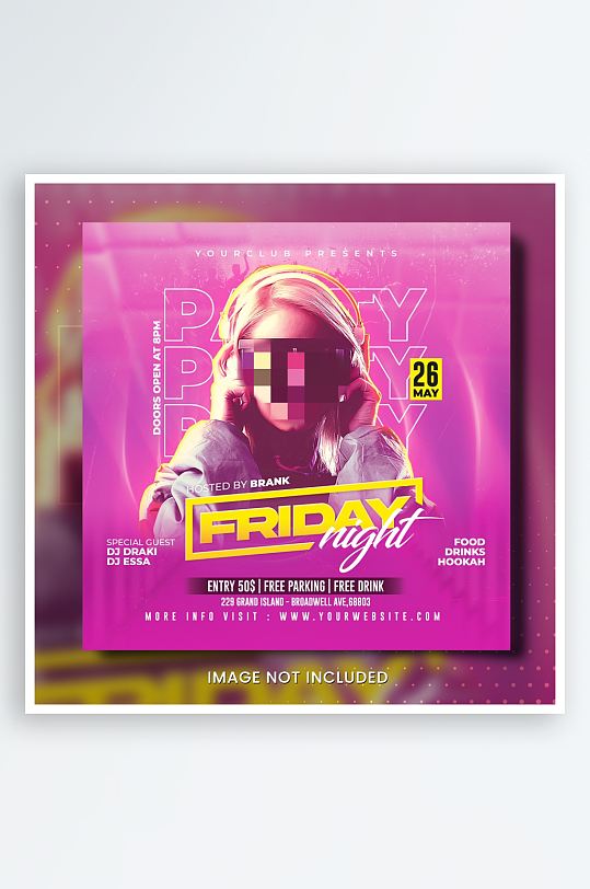 演出演唱会PSD分层设计素材-众图网