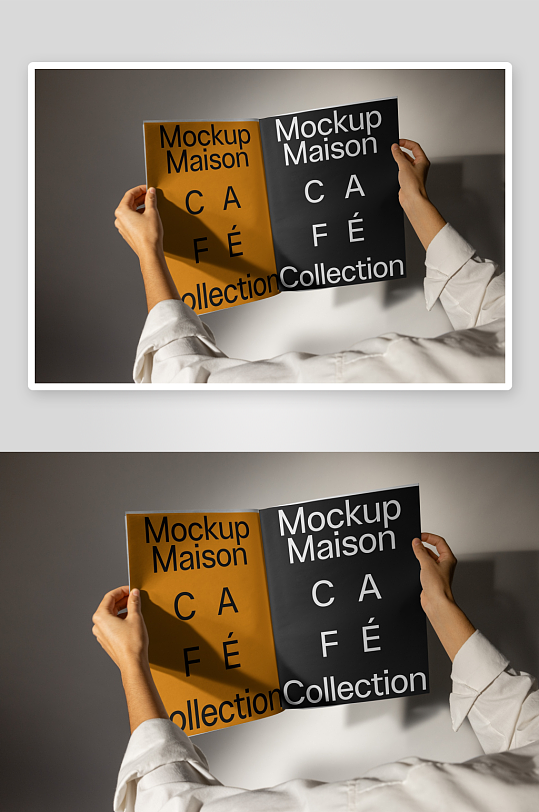 传单广告折页mockup样机设计素材-众图网