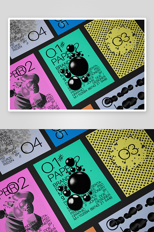 传单广告mockup样机设计素材-众图网