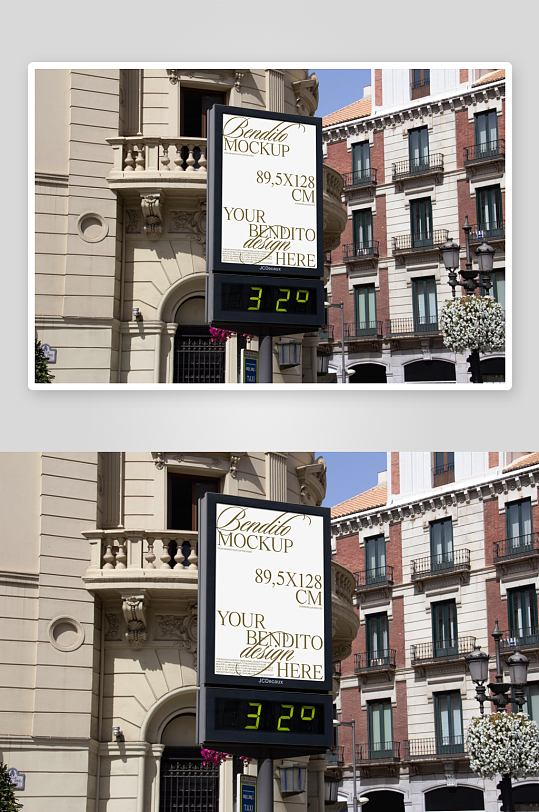 户外广告展示mockup样机设计素材-众图网