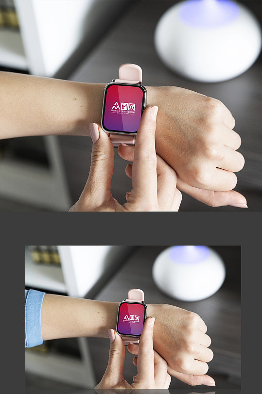 高端智能手表手环展示样机