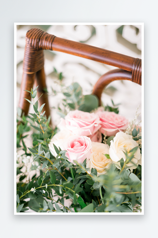 玫瑰花花束照片情人节素材