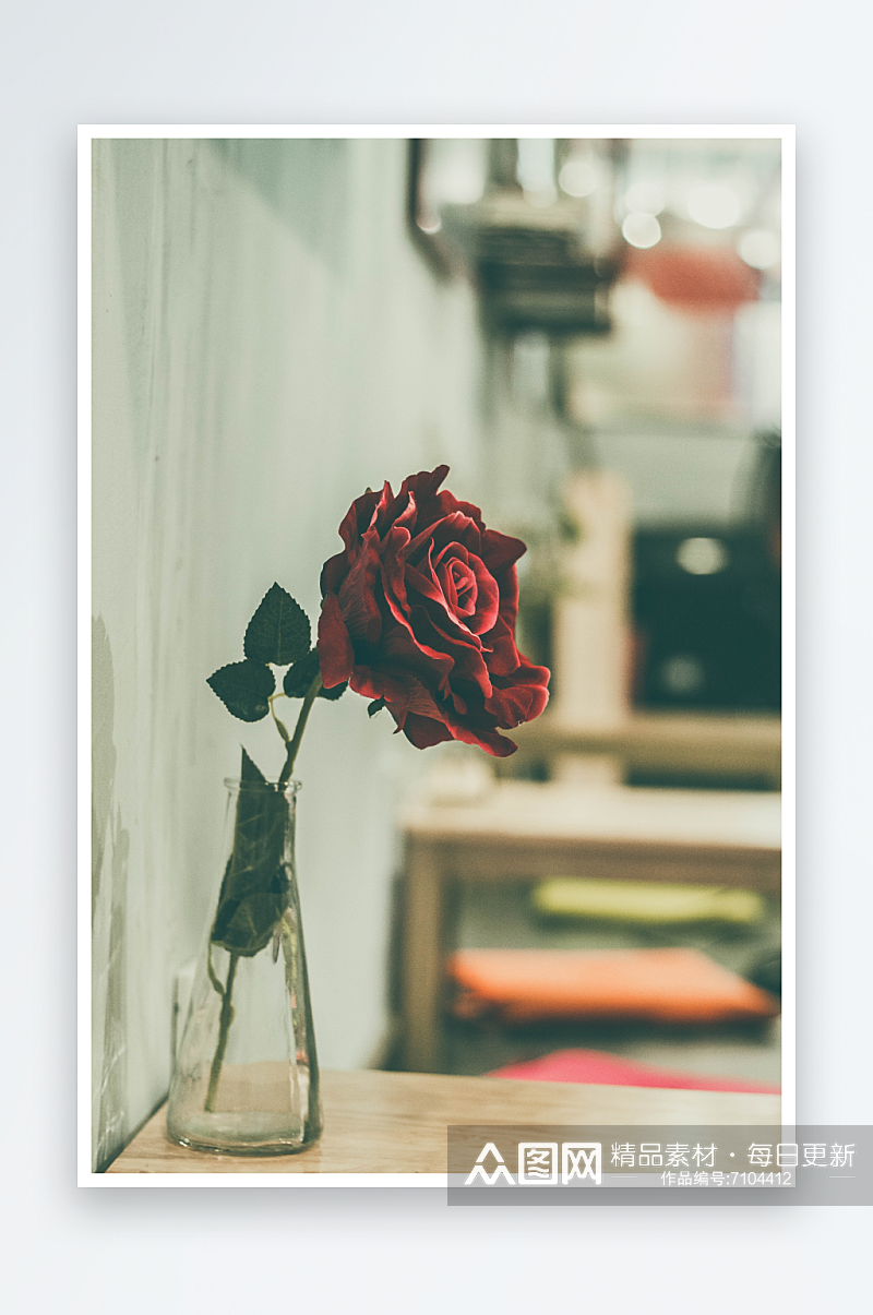 玫瑰花花束照片情人节素材素材