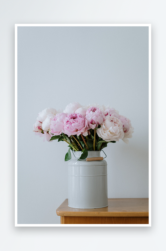 玫瑰花花束主题背景高级感素材