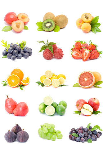 新鲜的香甜元素健康有机果肉水果蔬菜免抠