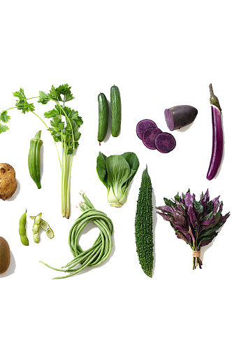 新鲜的蔬菜元素健康果蔬水果蔬菜免抠