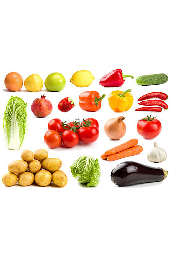 新鲜蔬蔬菜水果蔬菜免抠元素
