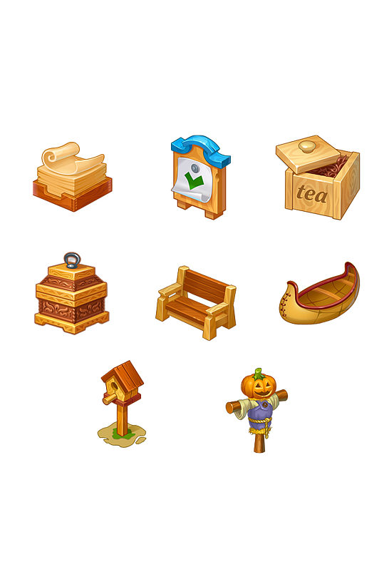 手绘游戏game图标