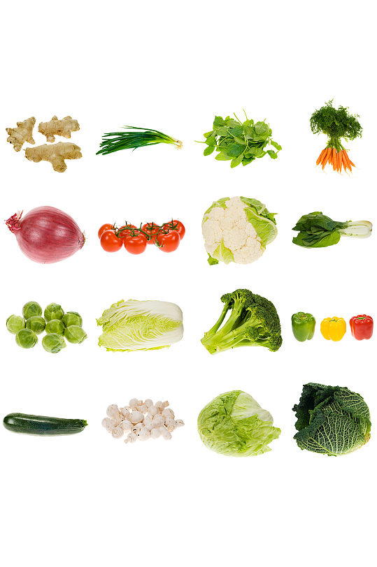 各种蔬菜果蔬新鲜健康免抠元素