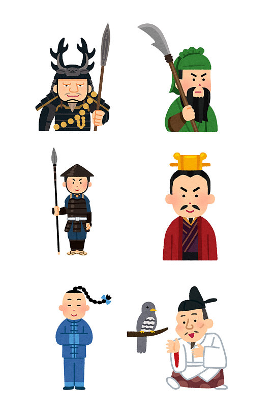 古代各行业人物图像