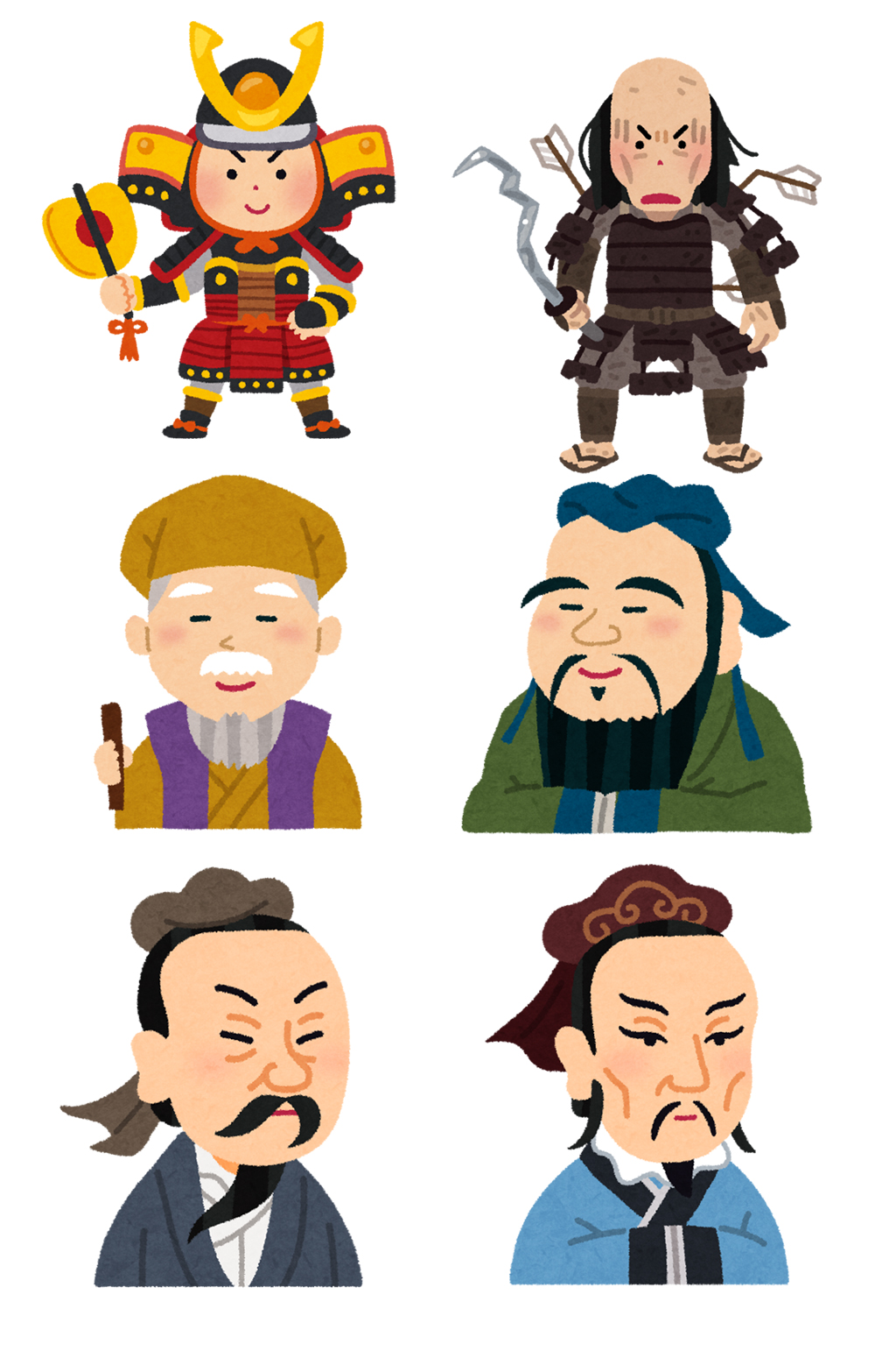 古代儒学人物图像素材