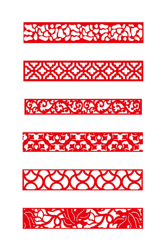 中式古典镂空花纹