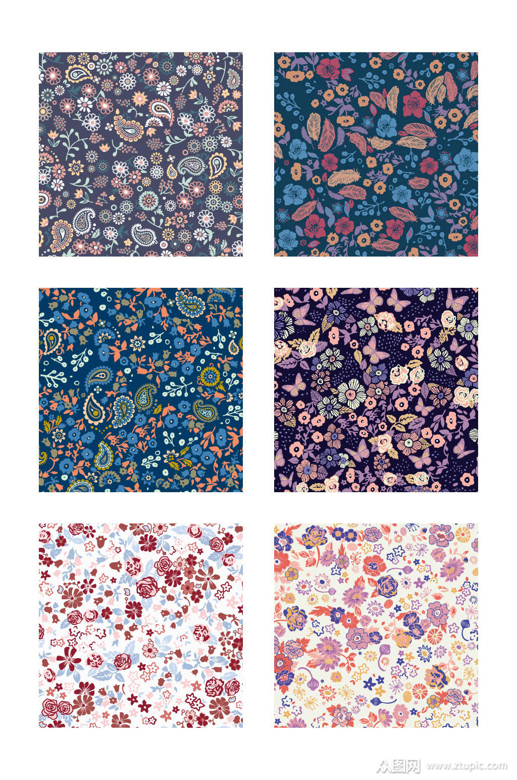 碎花纹理服饰面料花纹