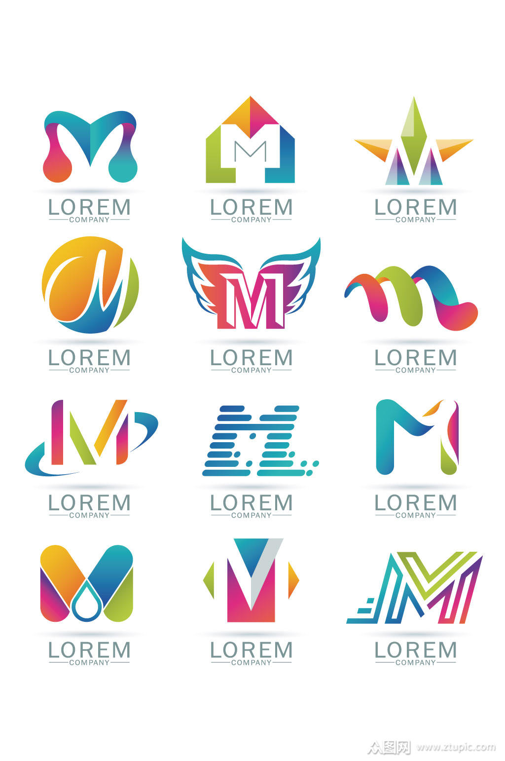 企业logo标志模板下载-编号319879-众图网