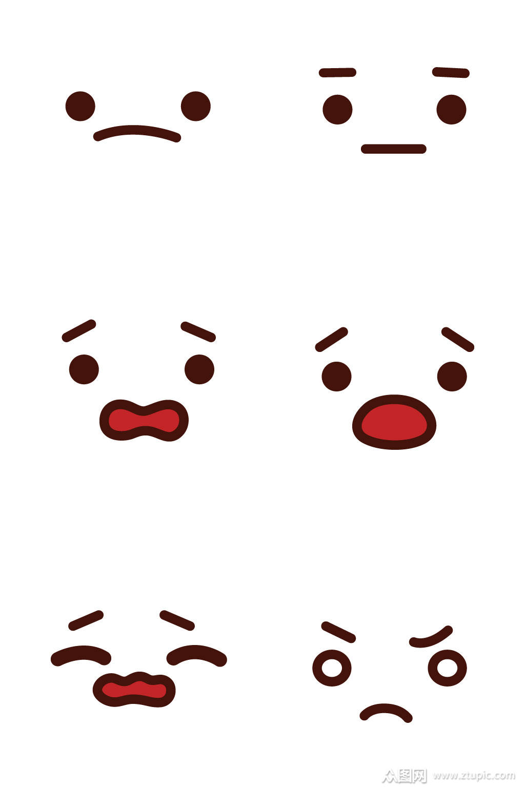 表情包合集表情套图模板下载-编号320546-众图网