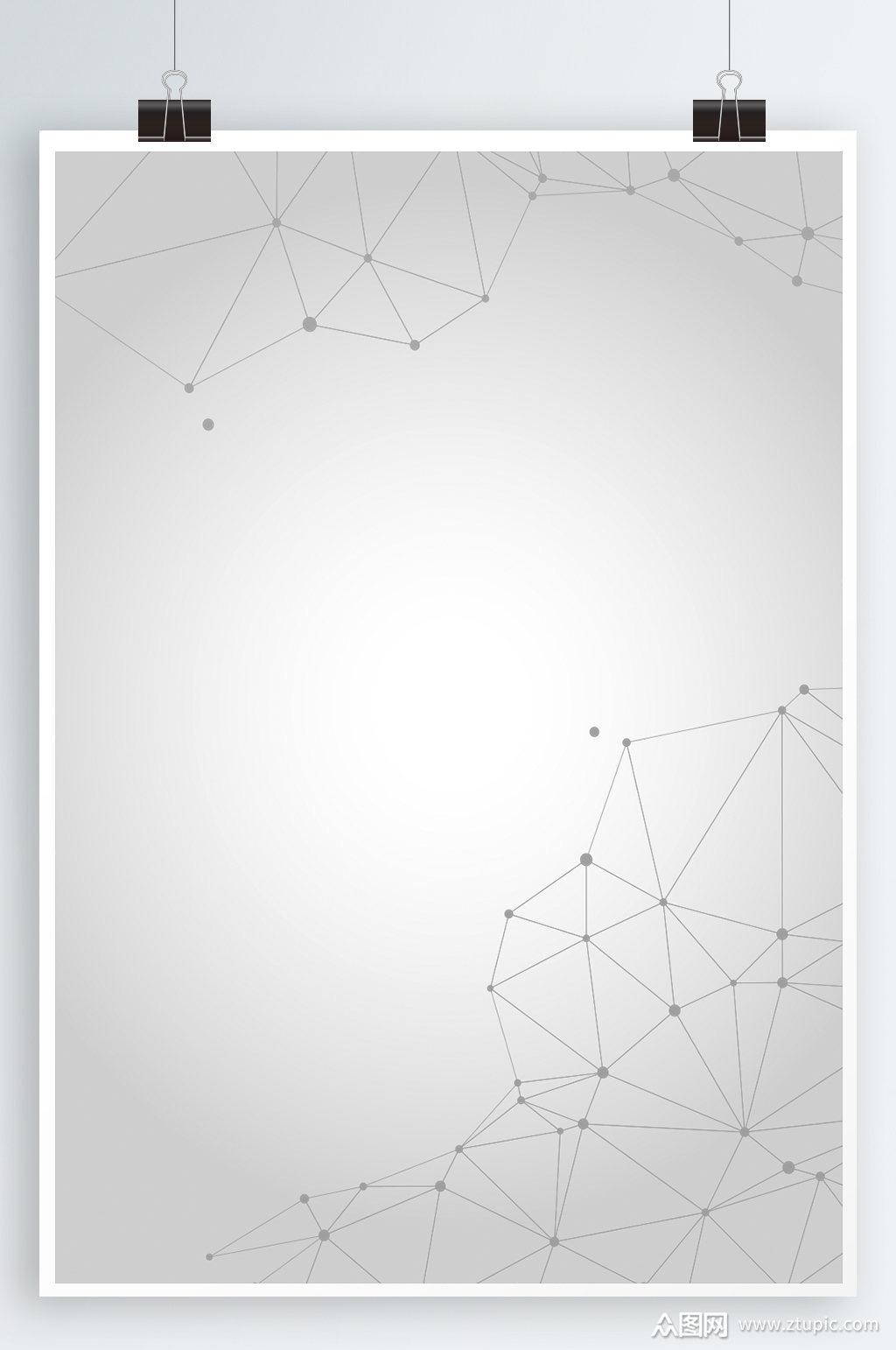 灰色科技海报背景